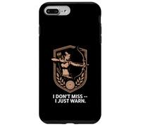 I Don't Miss I Just Warn Funny Archer Archer Archery Coque pour iPhone 7 Plus/8 Plus