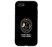 I Don't Miss I Just Warn Funny Archer Archer Archery Coque pour iPhone SE (2020) / 7/8