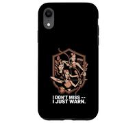 I Don't Miss I Just Warn Funny Archer Archer Archery Coque pour iPhone XR