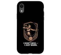 I Don't Miss I Just Warn Funny Archer Archer Archery Coque pour iPhone XR