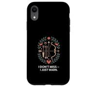 I Don't Miss I Just Warn Funny Archer Archer Archery Coque pour iPhone XR