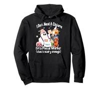 I Don't Need A Costume I'm A Postal Worker Fantôme Halloween Sweat à Capuche