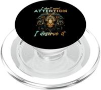 I Don't Need Attention I Deserve IT PopSockets PopGrip pour MagSafe