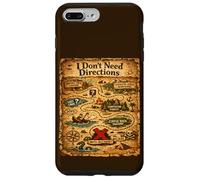 I Don't Need Directions Funny Dad Design Carte Coque pour iPhone 7 Plus/8 Plus