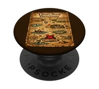 I Don't Need Directions Funny Dad Design Carte PopSockets PopGrip Adhésif