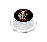 I Don't Need No Body Squelette drôle Doigts du Milieu EduEly PopSockets PopGrip pour MagSafe