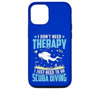 I Don't Need Therapy I Just Need Scuba Diving Ocean Diver Coque pour iPhone 12/12 Pro