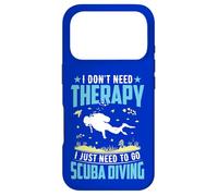 I Don't Need Therapy I Just Need Scuba Diving Ocean Diver Coque pour iPhone 17 Pro