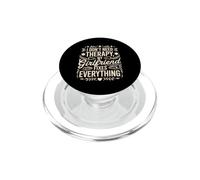 I Don't Need Therapy, I Just Need to Go Rock Hunting PopSockets PopGrip pour MagSafe
