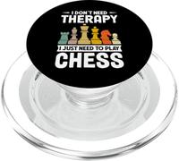 I Don't Need Therapy I Just Need to Play Chess PopSockets PopGrip pour MagSafe