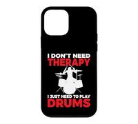 I Don't Need Therapy i Just Need to Play Drums Drummer Coque pour iPhone 12 Mini