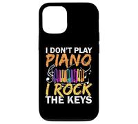 I Don't Play Piano I Rock The Keys Musicien Pianist Coque pour iPhone 12/12 Pro