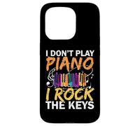 I Don't Play Piano I Rock The Keys Musicien Pianist Coque pour iPhone 15 Pro