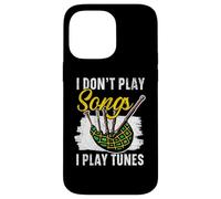 I Don't Play Songs I Play Tunes Instrument Musicien Cornemuse Coque pour iPhone 14 Pro Max
