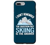 I Don't Remember The Question But Ski is The Answer Coque pour iPhone 7 Plus/8 Plus
