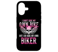 I Don't Ride My Own Bike But I Ride My Own Biker Moto Coque pour iPhone 17