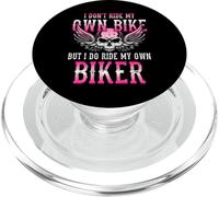 I Don't Ride My Own Bike But I Ride My Own Biker Moto PopSockets PopGrip pour MagSafe