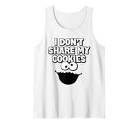 I Don't Share My Cookies Monster Gâteaux Biscuits pâtisserie Débardeur