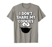 I Don't Share My Cookies Monster Gâteaux Biscuits pâtisserie T-Shirt