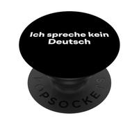 « I Don't Speak German » (Je ne Parle Pas Allemand) PopSockets PopGrip Adhésif