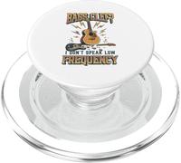 I Don't Speak Guitare Acoustique Basse fréquence PopSockets PopGrip pour MagSafe