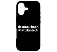 « I Don't Speak Low German » (Je ne Parle Pas en Allemand) Coque pour iPhone 17
