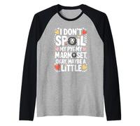 I Don't Spoil My Pygmy Marmoset Okay Maybe a Little Manche Raglan