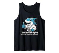 I Don't Start Fights Before I've Finish My Homework Débardeur