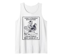 I Don't Struggle with Autism I'm Very Good Autism Awareness Débardeur