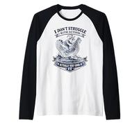 I Don't Struggle with Autism I'm Very Good Autism Awareness Manche Raglan