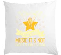 I don't think I make dance music. Its not even 4 4. And it's slow White Pillow 40x40cm With Filler White