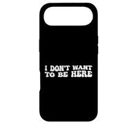 I Dont Want to Be Here Coque pour iPhone Air