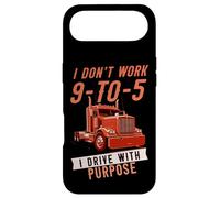 I Don't Work 9-to-5 I Drive with Purpose Chauffeur Professionnel Coque pour iPhone Air