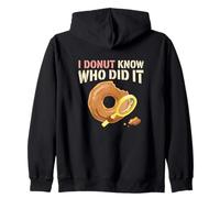 I Donut Know Who Did It Detective Café Boutique Fantaisie Sweat à Capuche