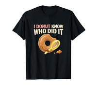 I Donut Know Who Did It Detective Café Boutique Fantaisie T-Shirt