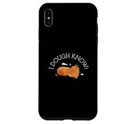 I Dough Know Mode de Vie Amusant sans Gluten Sensible au Gluten Coque pour iPhone XS Max