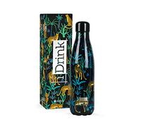 I-Drink Bouteille Double Paroi en Acier, Thermique 500 ML, Décorées (500 ML, Jaguar)