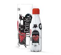 I-Drink Bouteille thermique en acier à double paroi 350/500/750/1000 ml, Décorée (500 ML, Monster)