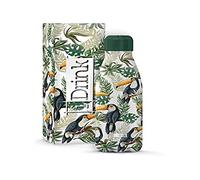 I-Drink Bouteille thermique en acier à double paroi 350/500/750/1000 ml, Décorée (500 ML, Tucano)