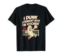 I Dunk Straight In The Kitchen Pickleball Humour T-Shirt