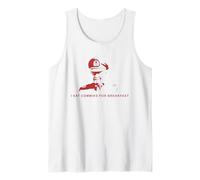 I Eat Commies For Breakfast Augusto Pinochet T-shirt drôle Débardeur