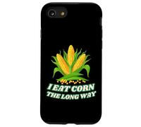 I Eat Corn The Long Way - Funny Inappropriate Tee Coque pour iPhone SE (2020) / 7/8