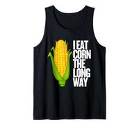 I Eat Corn The Long Way - Funny Inappropriate Tee Débardeur