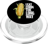 I Eat Corn The Long Way - Funny Inappropriate Tee PopSockets PopGrip pour MagSafe