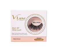 I-ENVY V Luxe 3D Realmink Lash/Cils Real Amour (Vler04), Fourrure de vison, Unique, Standard
