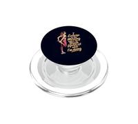 I Exercise in The Morning Funny Workout Citation Gym Humour PopSockets PopGrip pour MagSafe