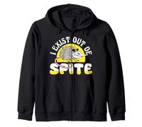 I Exist Out of Spite Funny Anti Social Mood Gift Sweat à Capuche
