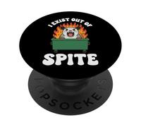 I Exist Out of Spite PopSockets PopGrip Adhésif