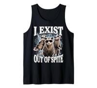 I Exist Out of Spite Raton Laveur Débardeur