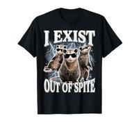 I Exist Out of Spite Raton Laveur T-Shirt